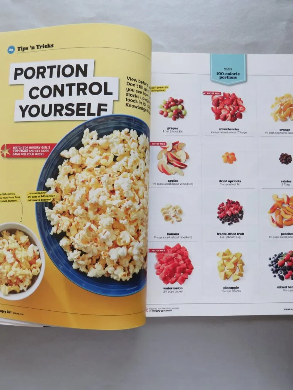 Hungry Girl magazine, Cookbook and Reference Guide March 2019